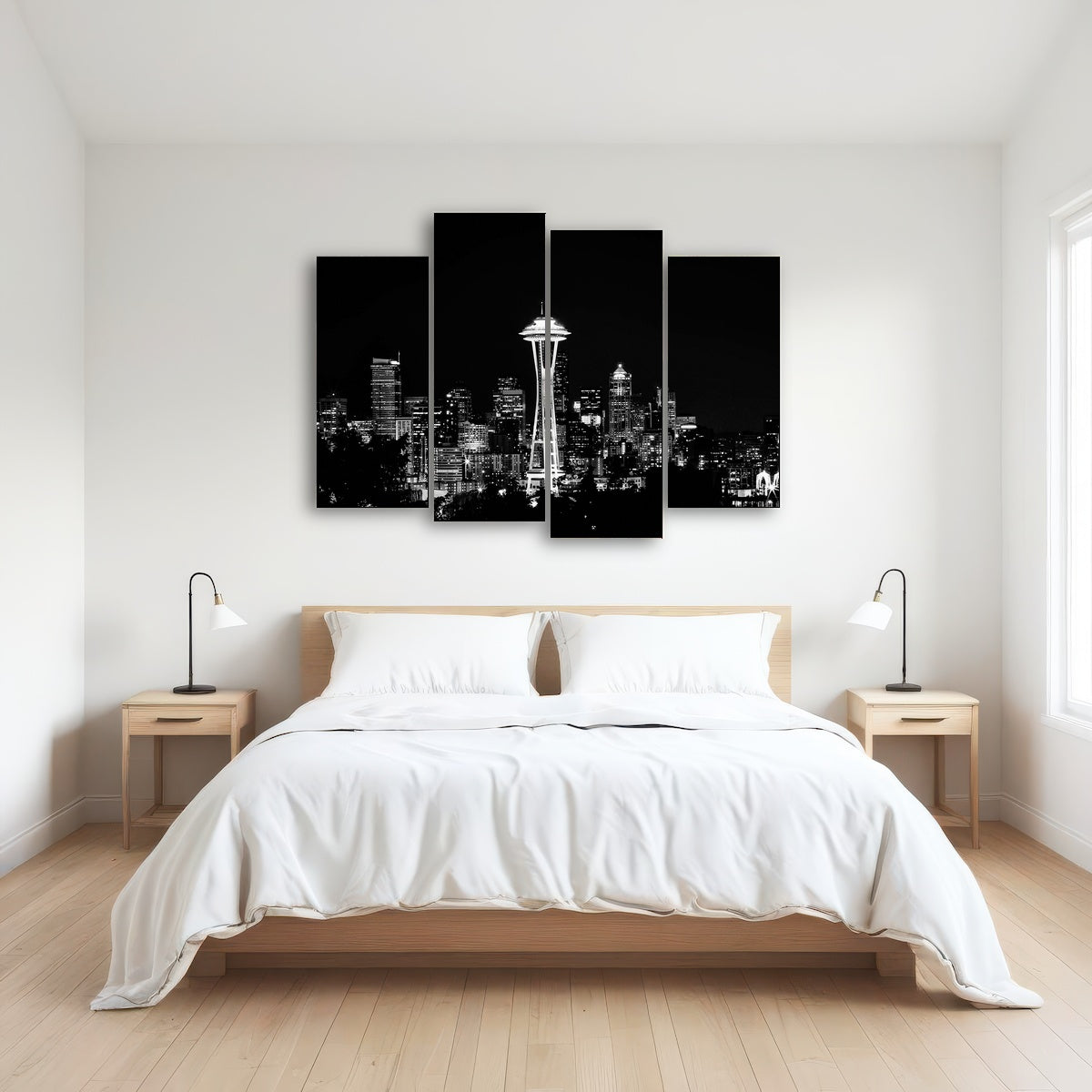 AUTO-MOCKUP ROOM | Seattle skyline