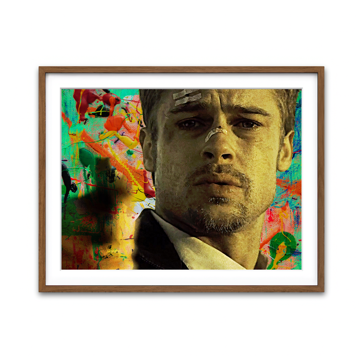 Framed Print 4x3 Walnut