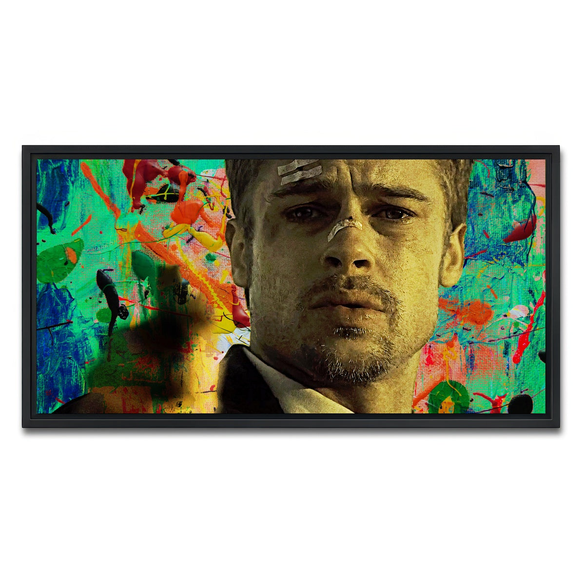 AUTO-MOCKUP WHITE | Seven - Mills | 1 Piece | Black Framed Canvas | group=2x1