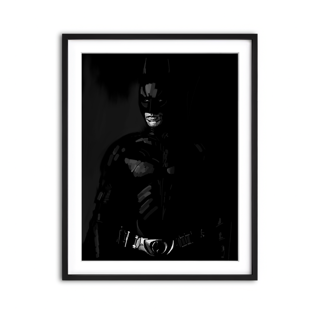 Shadow Dark Knight Wall Art