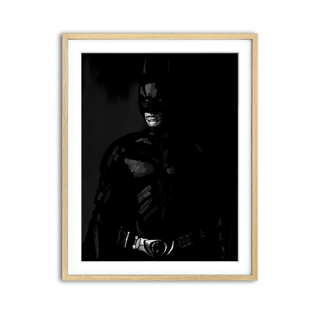 Shadow Dark Knight Wall Art