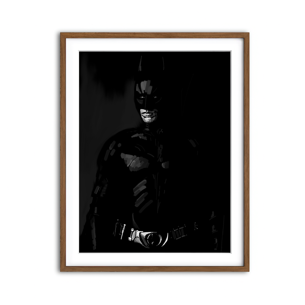 Shadow Dark Knight Wall Art