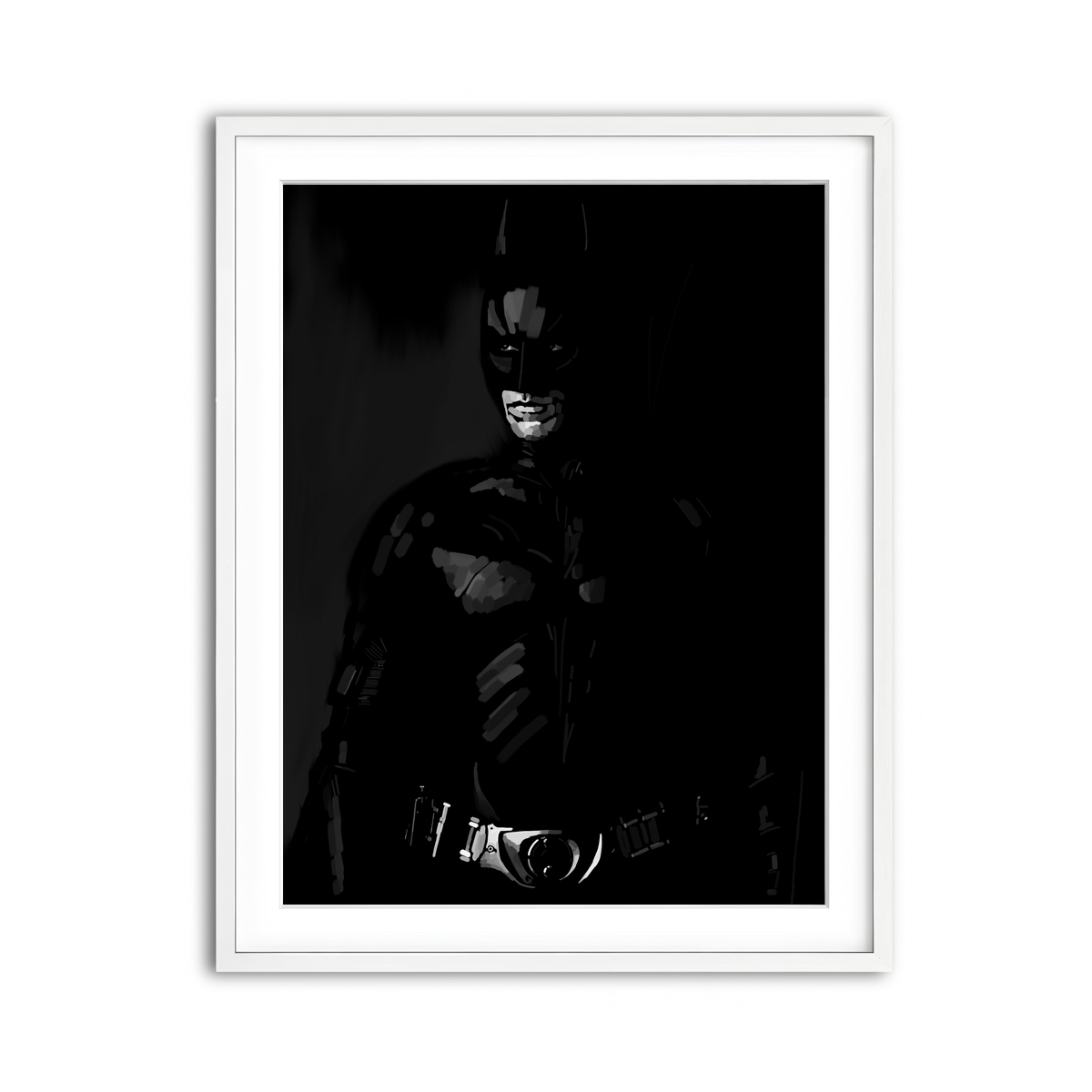 Shadow Dark Knight Wall Art