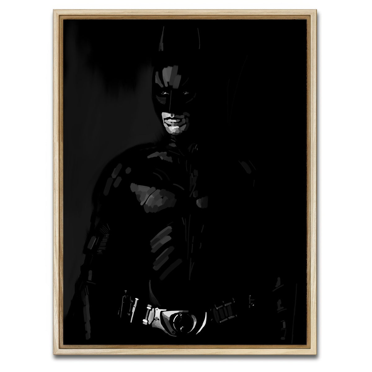 Shadow Dark Knight Wall Art