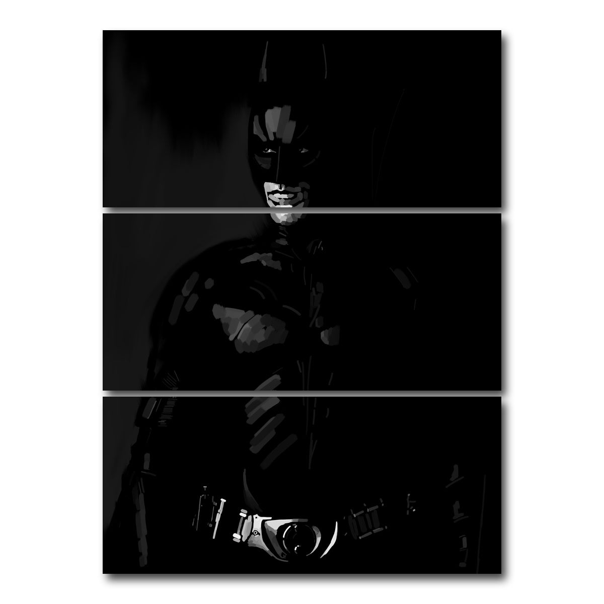 Shadow Dark Knight Wall Art