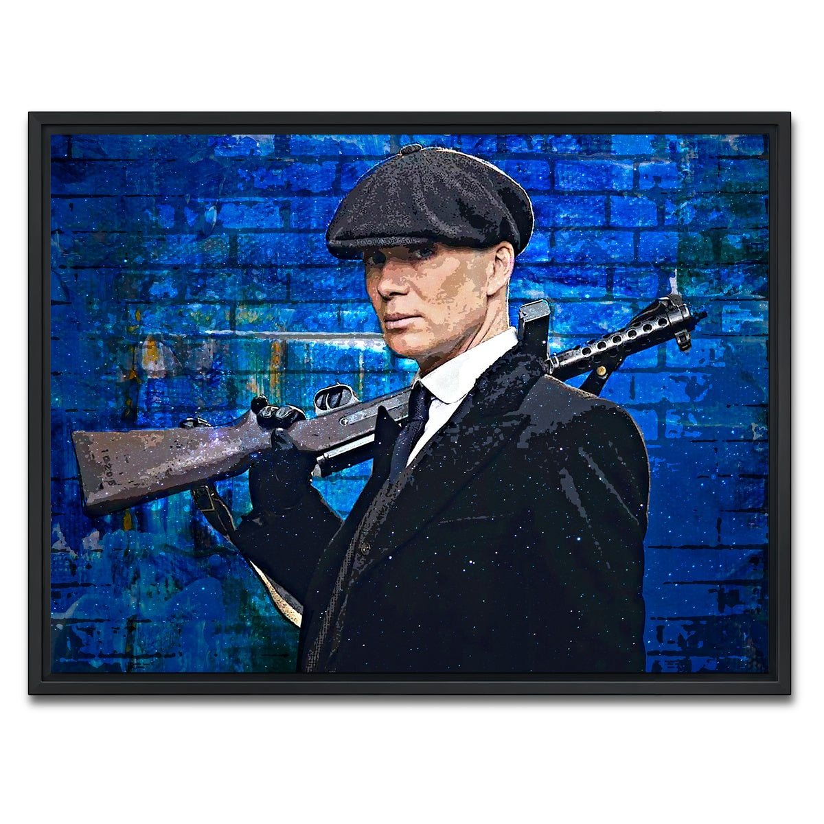 AUTO-MOCKUP WHITE | Shelby | 1 Piece | Black Framed Canvas | group=4x3