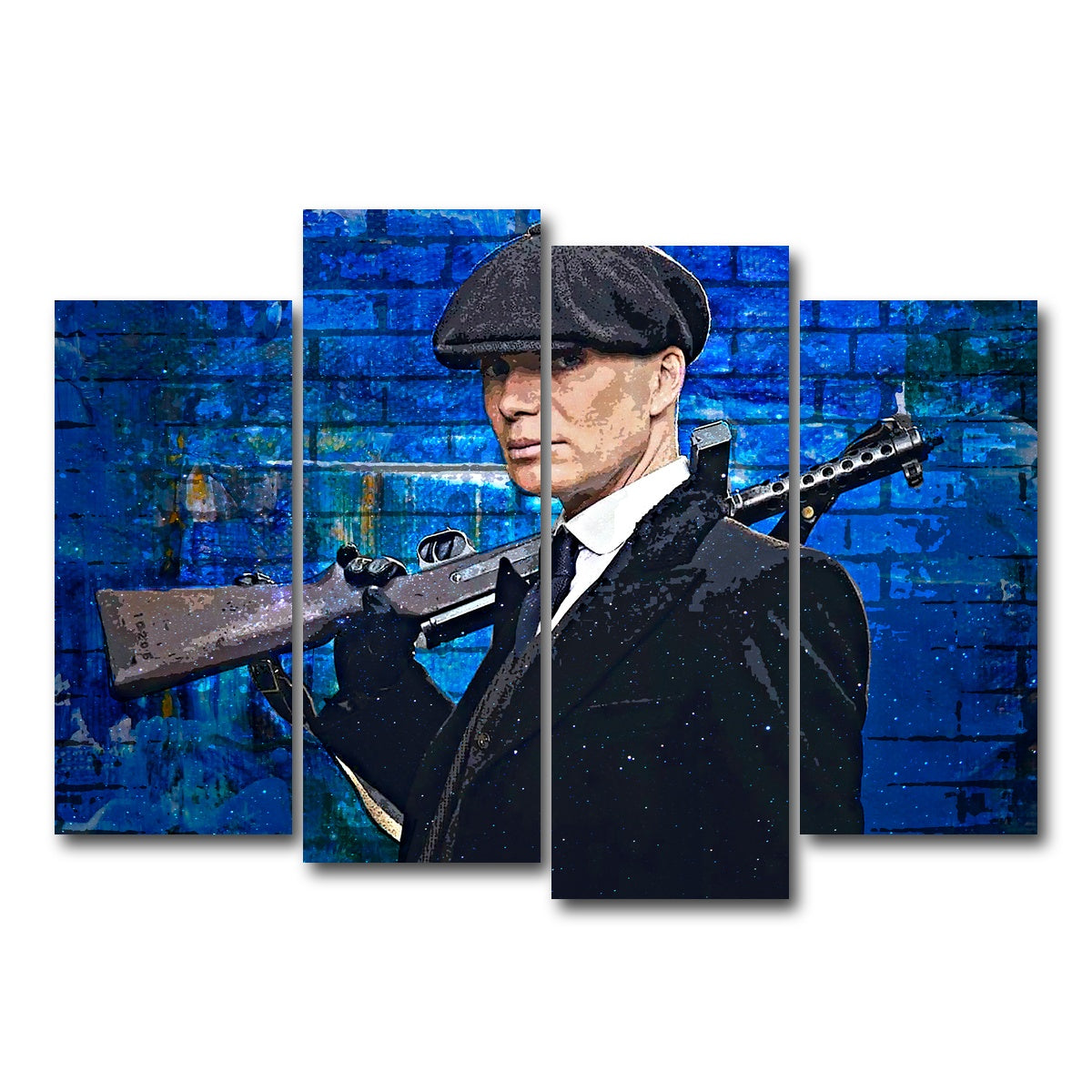 AUTO-MOCKUP WHITE | Shelby | 4 Piece | Gallery Wrap Canvas | group=4_normal