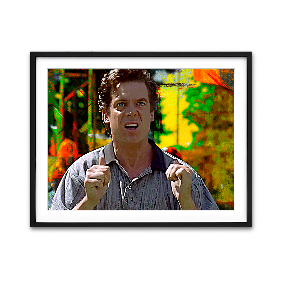 Framed Print 4x3 Black