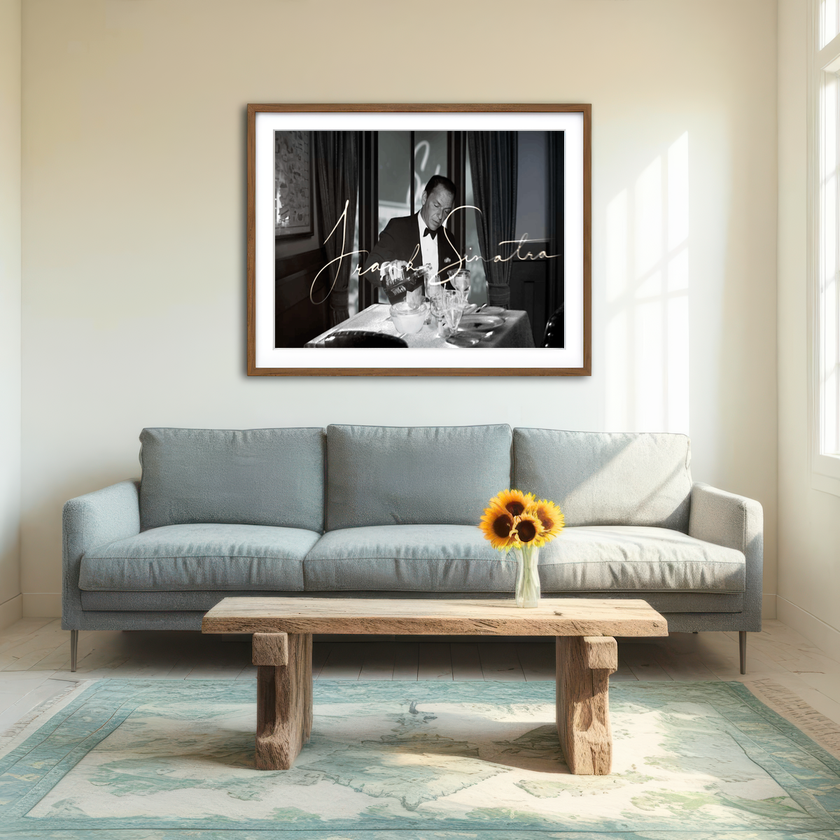 AUTO-MOCKUP ROOM | Sinatra Wall Art