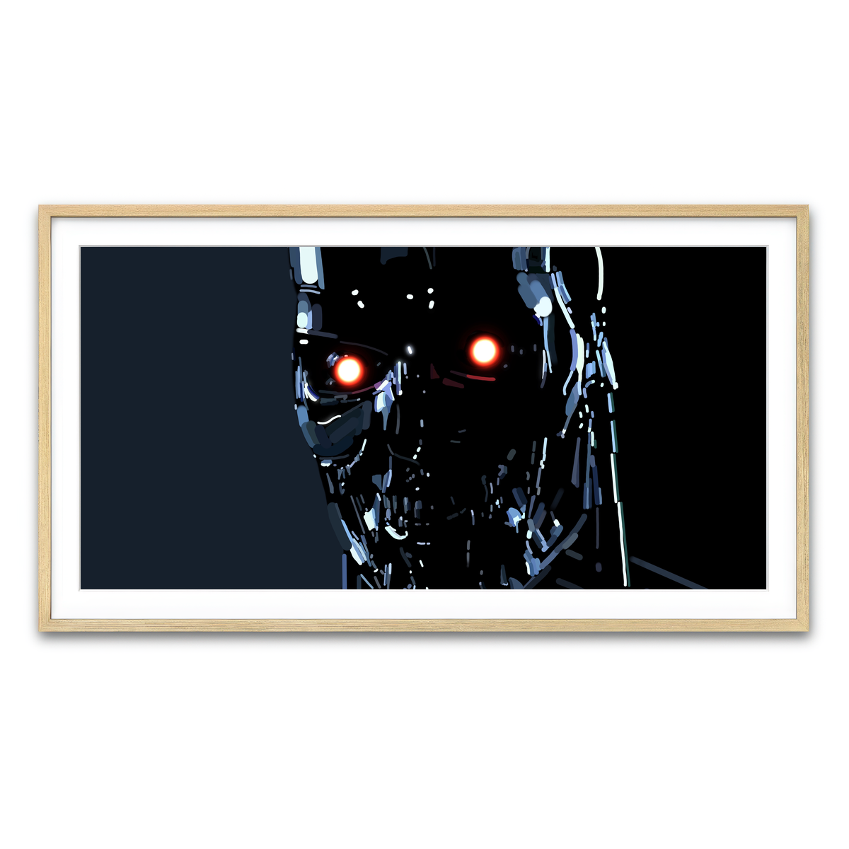 Framed Print 2x1 Natural