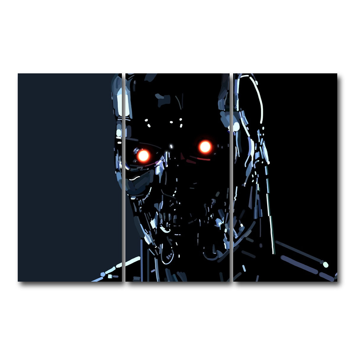 AUTO-MOCKUP WHITE | Skynet | 3 Piece | Gallery Wrap Canvas | group=12x24