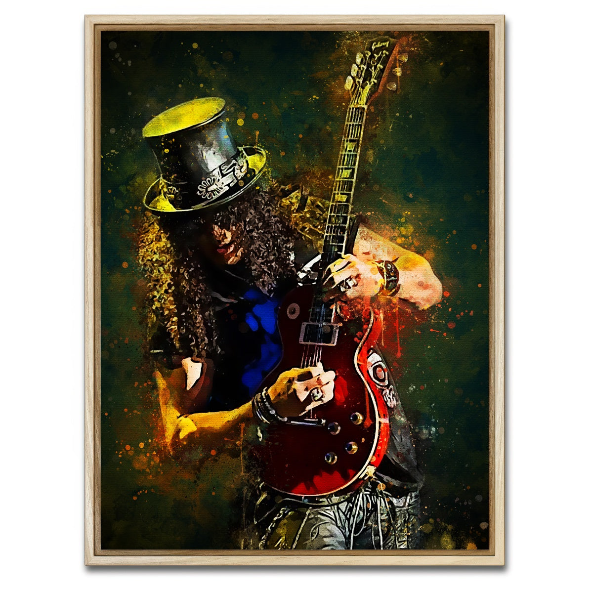 AUTO-MOCKUP WHITE | Slash | 1 Piece | Natural Framed Canvas | group=3x4