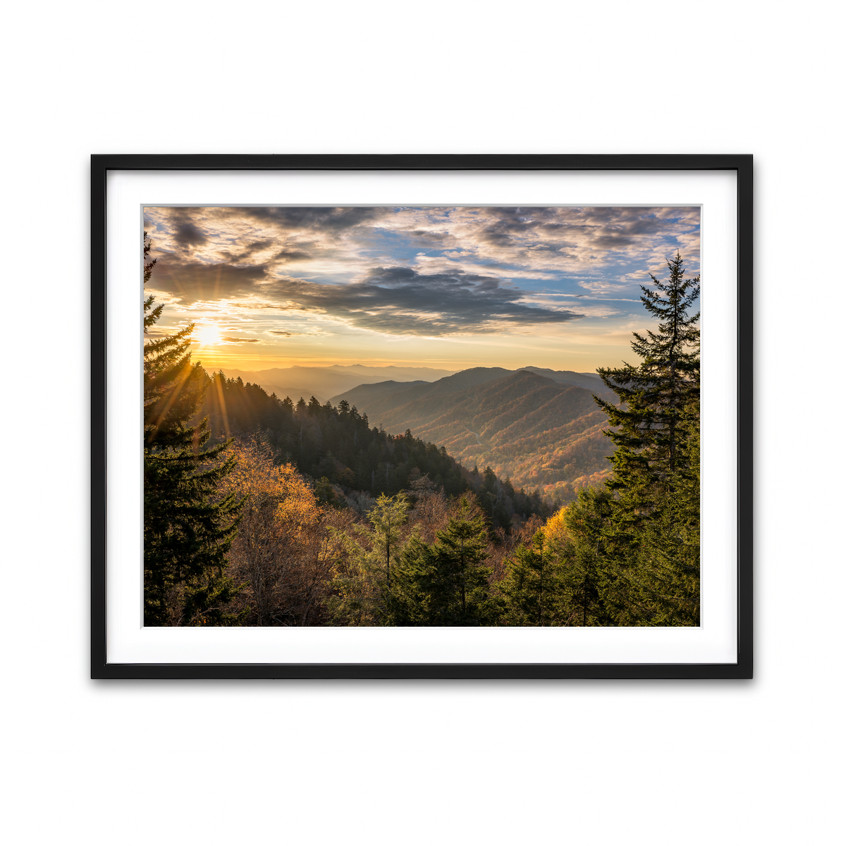 Framed Print 4x3 Black