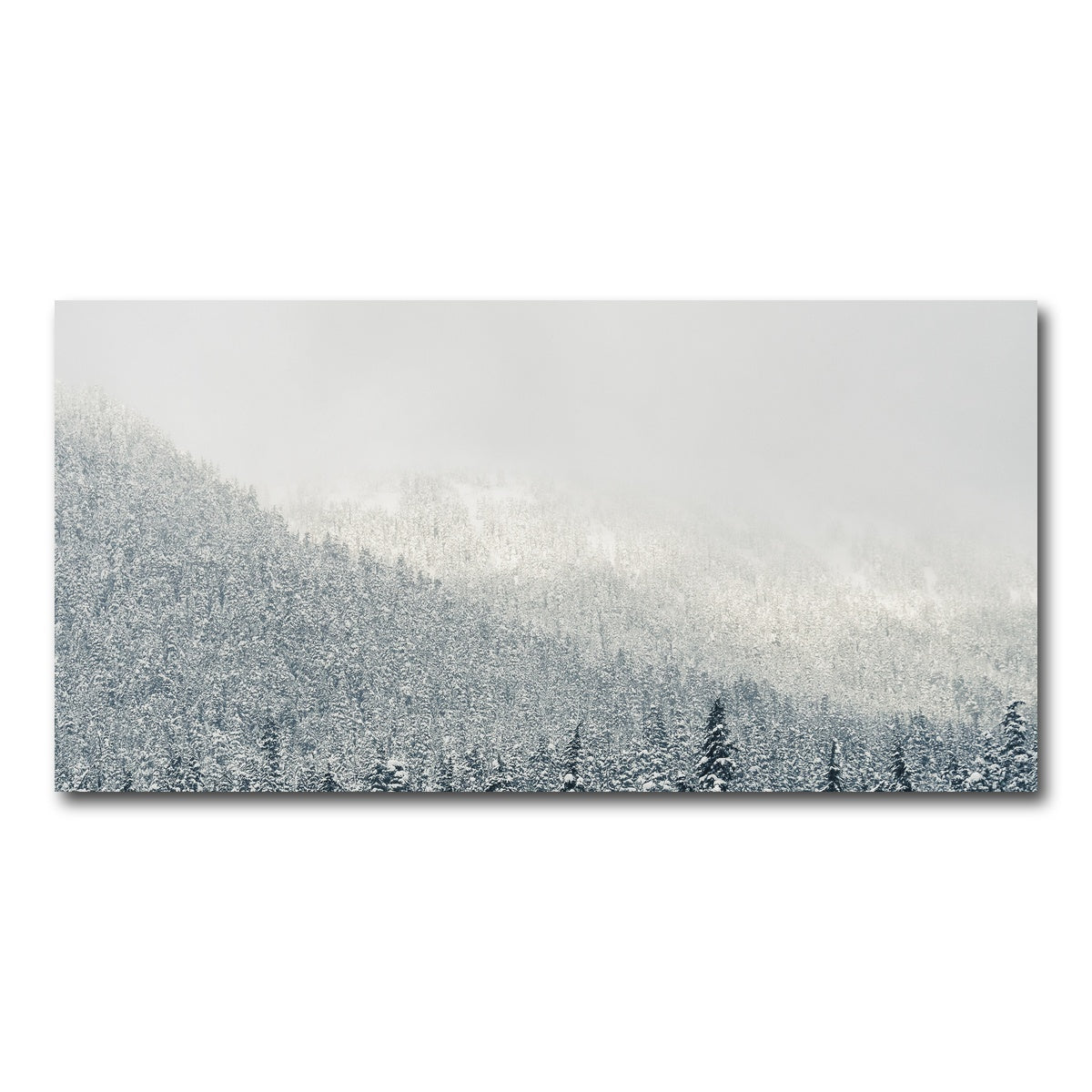AUTO-MOCKUP WHITE | Snowy Mountains | 1 Piece | Gallery Wrap Canvas | group=2x1