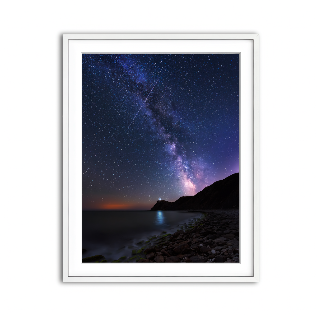 Framed Print 3x4 White