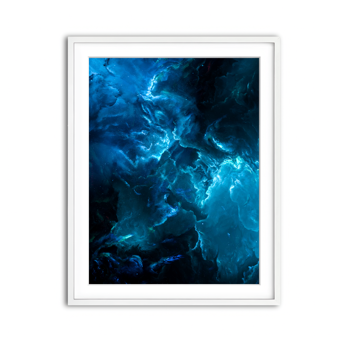 Framed Print 3x4 White
