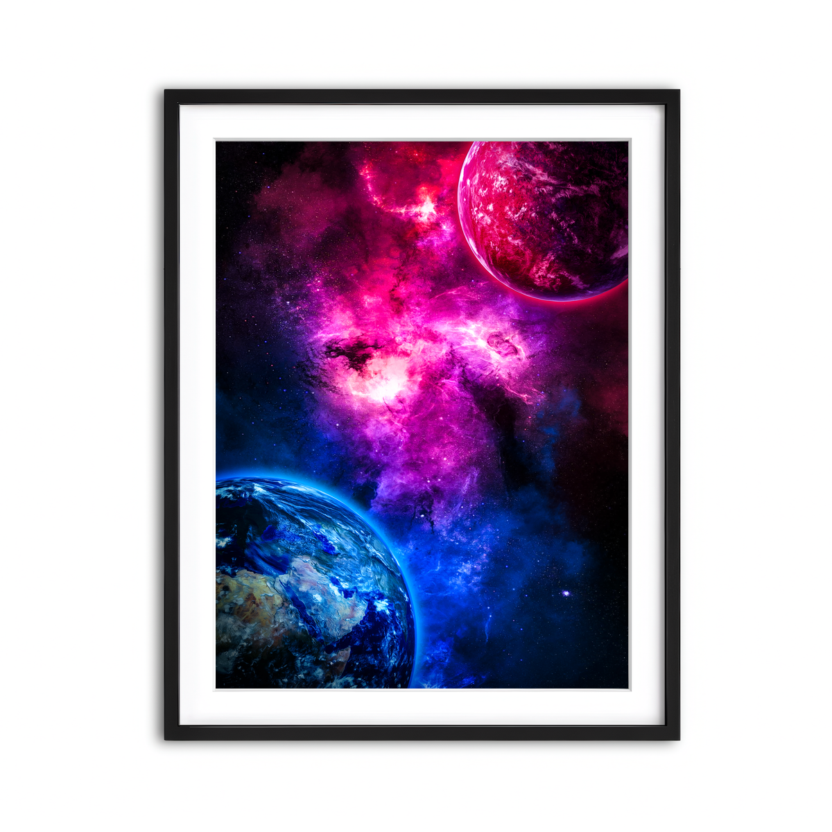 Framed Print 3x4 Black