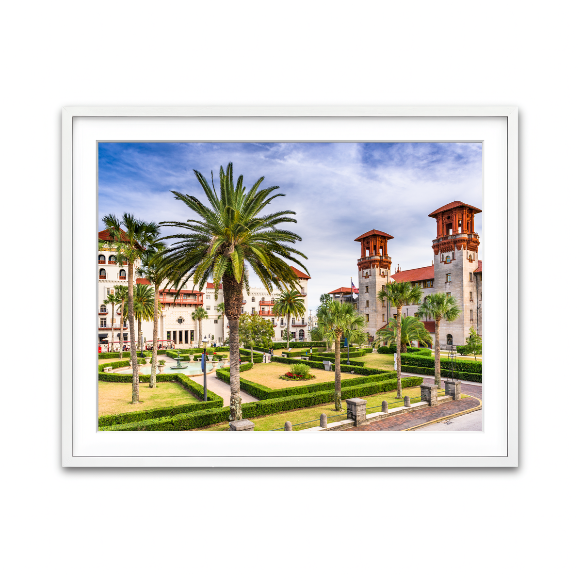 Framed Print 4x3 White