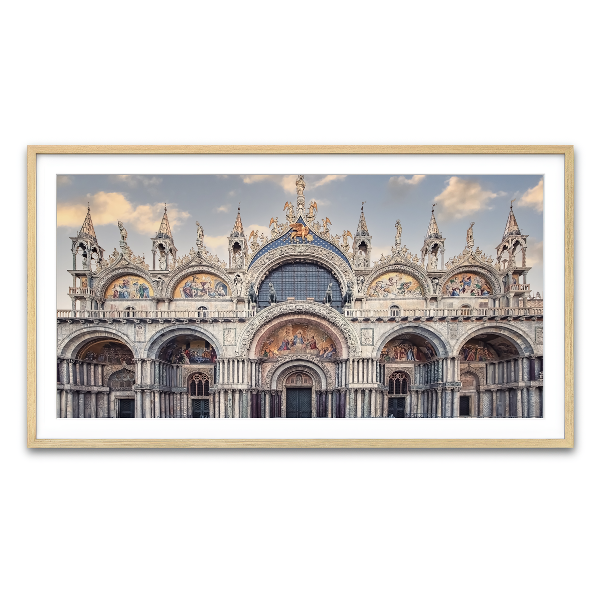 Framed Print 2x1 Natural