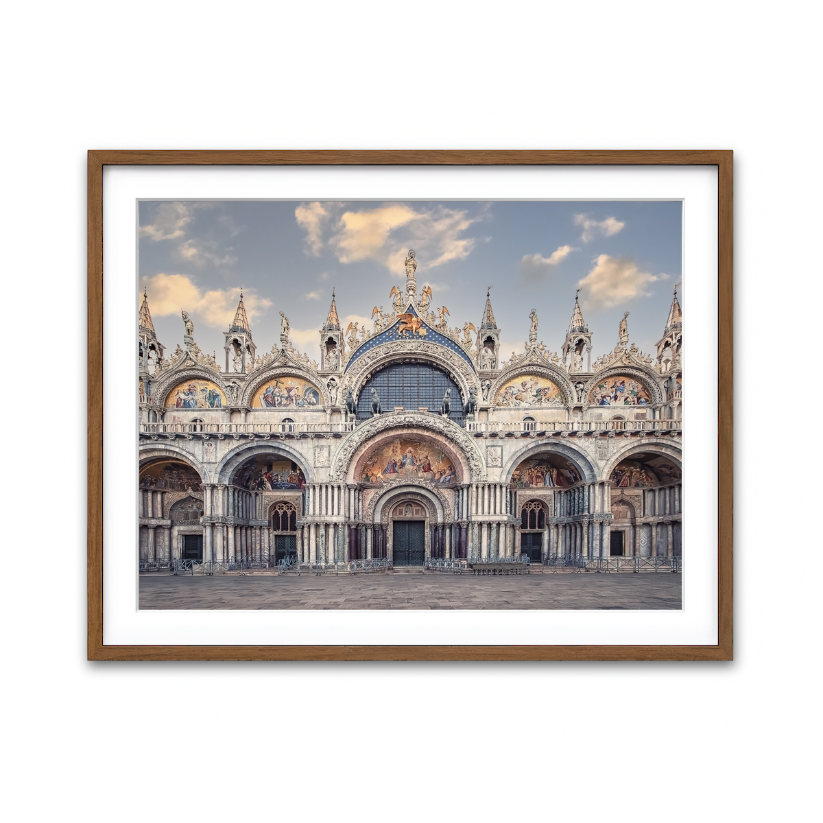 Framed Print 4x3 Walnut