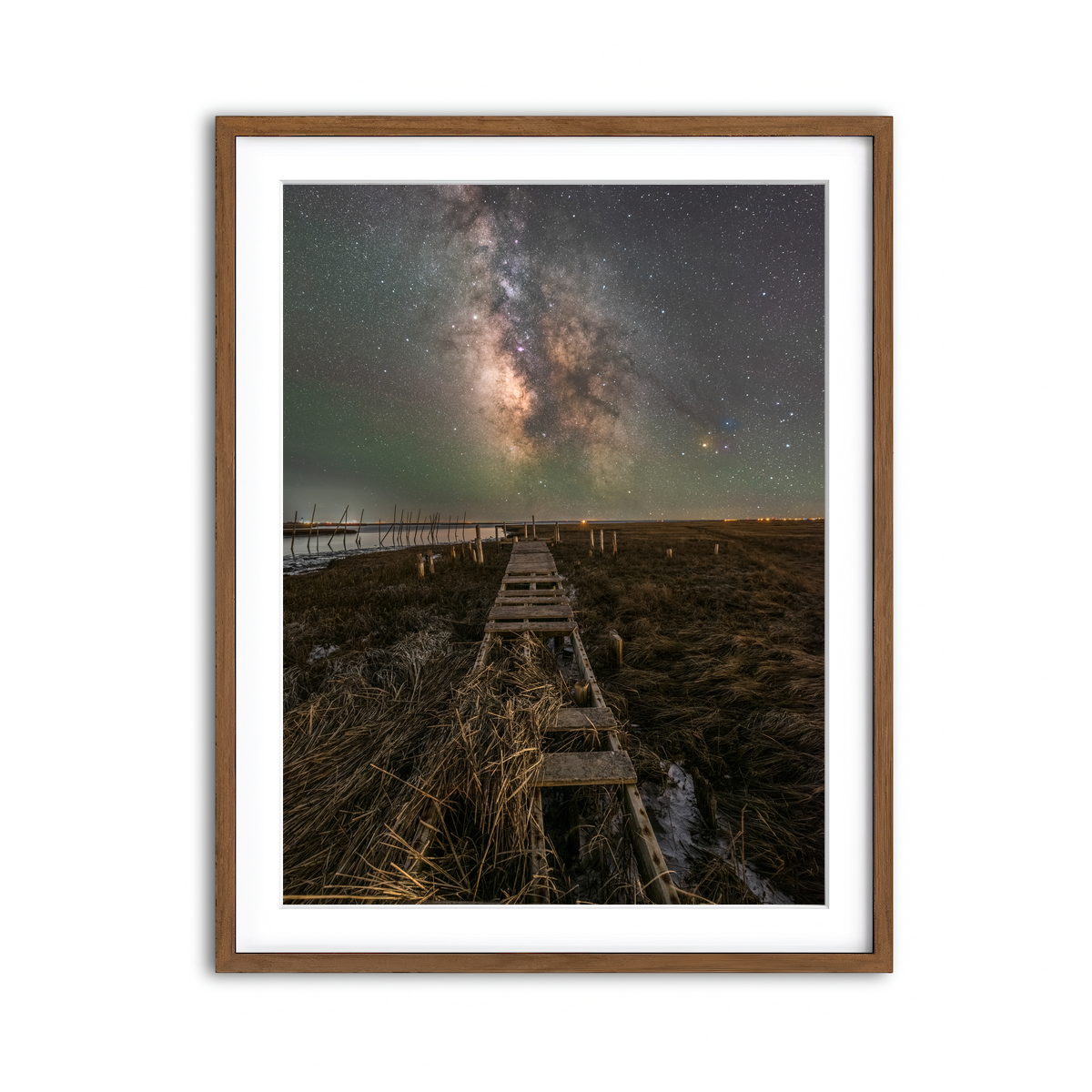 Framed Print 3x4 Walnut