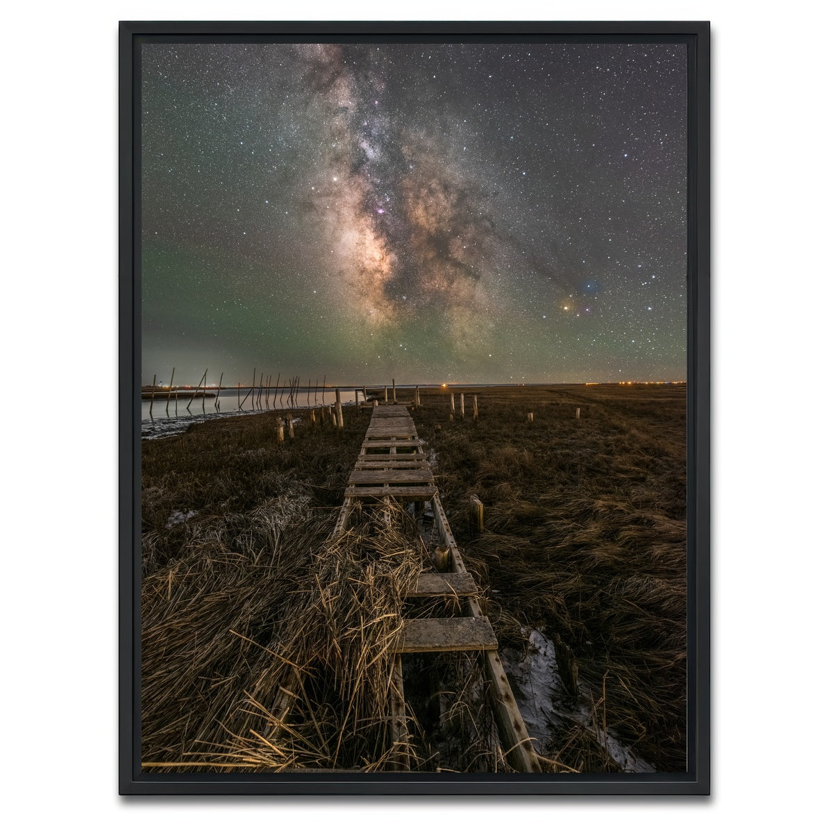 AUTO-MOCKUP WHITE | Stairway to the Heavens | 1 Piece | Black Framed Canvas | group=3x4