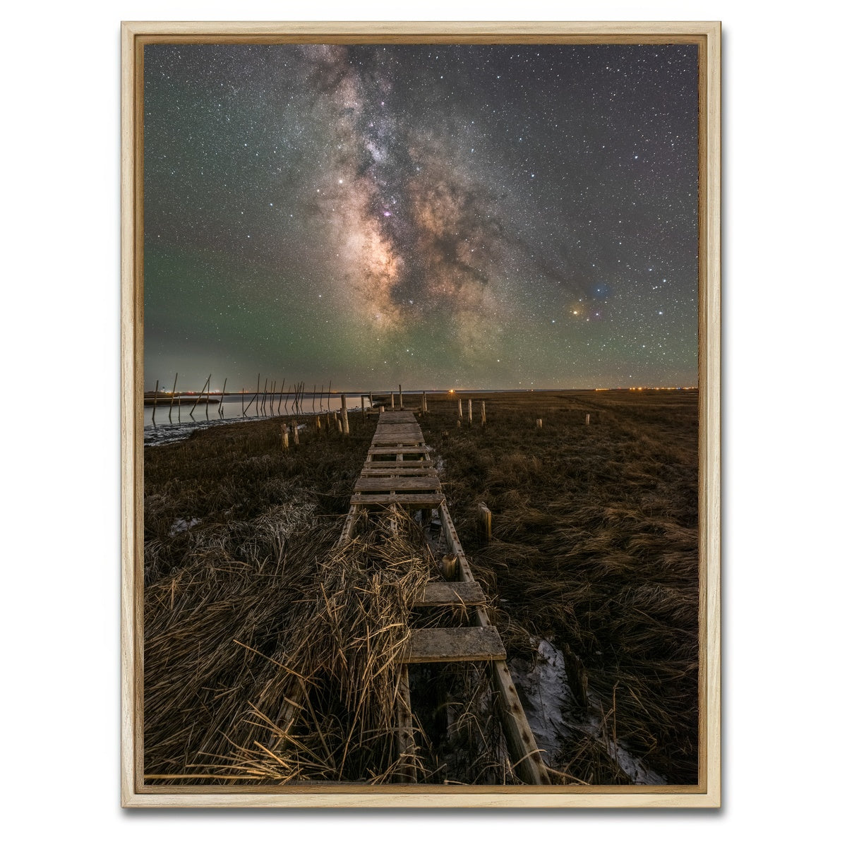 AUTO-MOCKUP WHITE | Stairway to the Heavens | 1 Piece | Natural Framed Canvas | group=3x4
