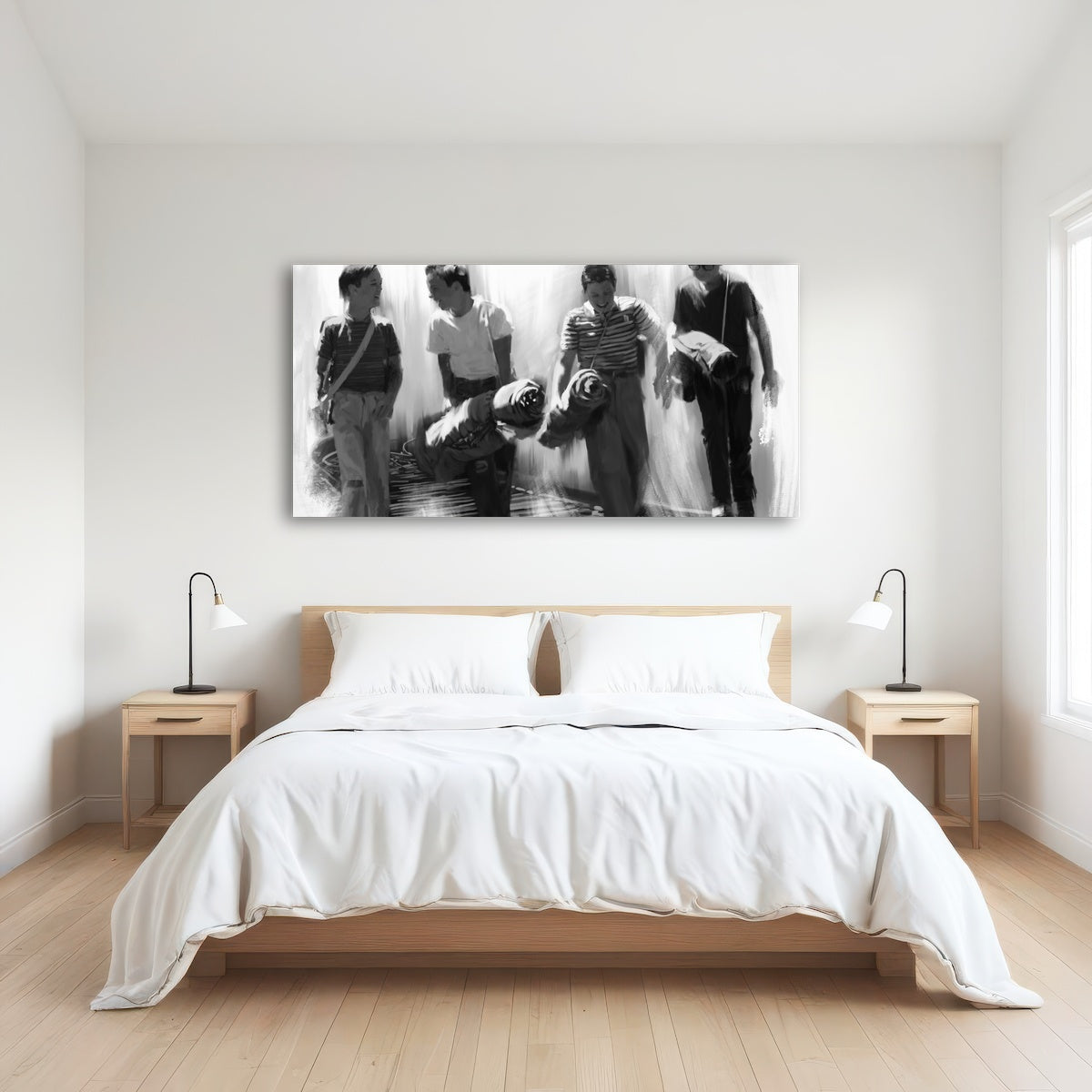 AUTO-MOCKUP ROOM | Stand By Me Grayscale