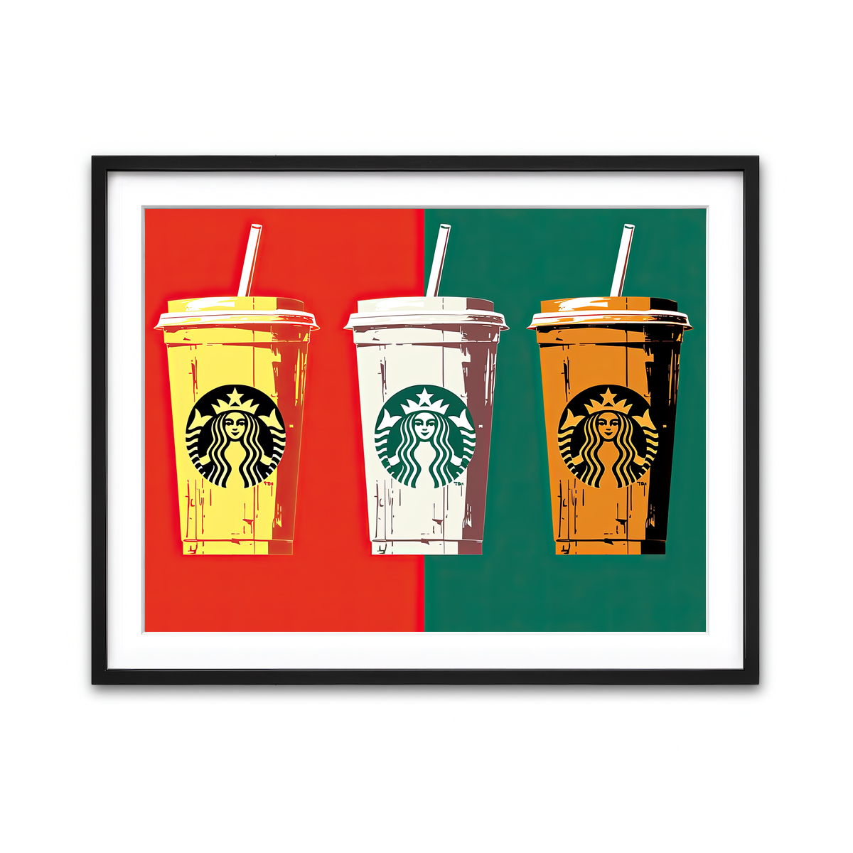 Framed Print 4x3 Black