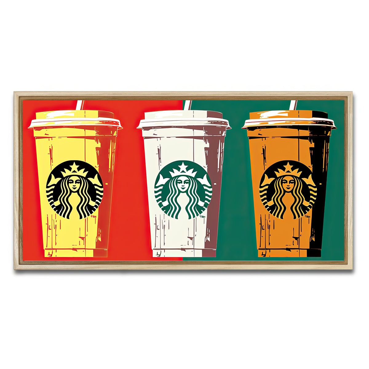 AUTO-MOCKUP WHITE | Starbs Warhol | 1 Piece | Natural Framed Canvas | group=2x1
