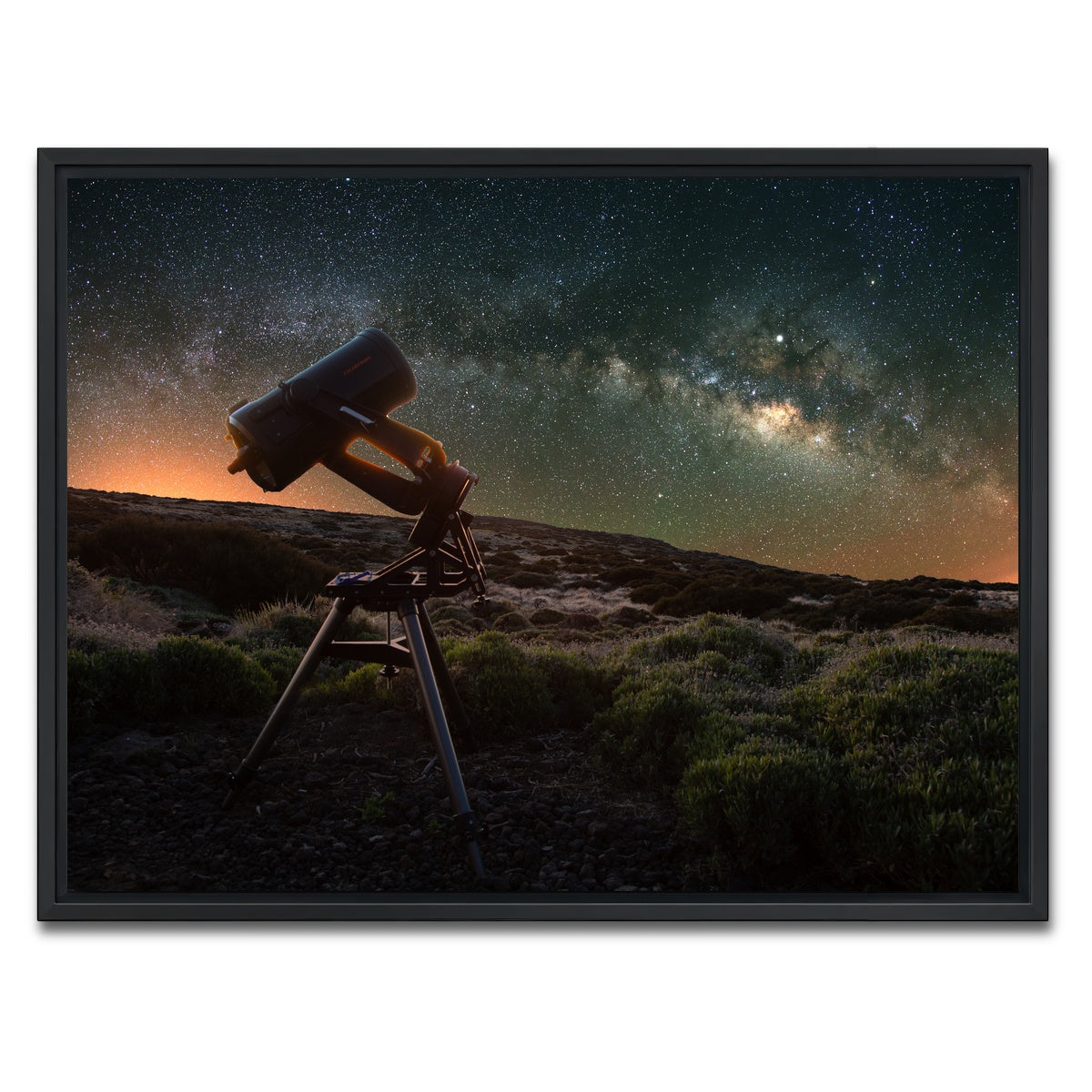 AUTO-MOCKUP WHITE | Stargazer | 1 Piece | Black Framed Canvas | group=4x3