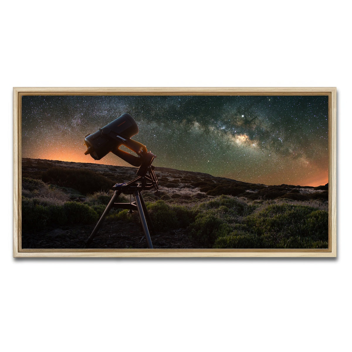 AUTO-MOCKUP WHITE | Stargazer | 1 Piece | Natural Framed Canvas | group=2x1