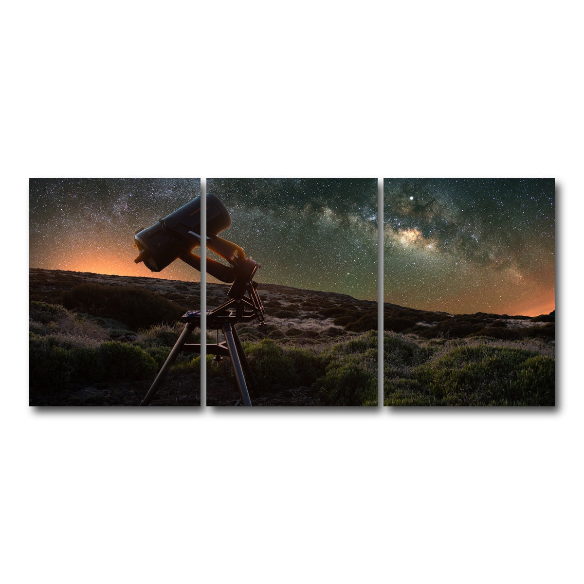 AUTO-MOCKUP WHITE | Stargazer | 3 Piece | Gallery Wrap Canvas | group=18x24