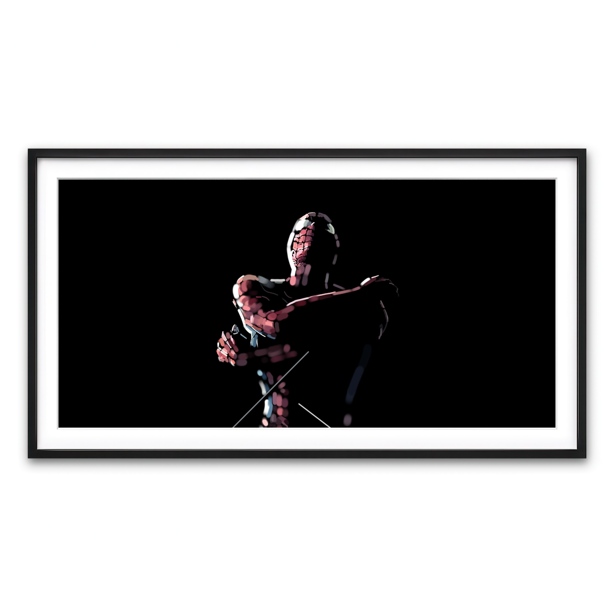 Framed Print 2x1 Black