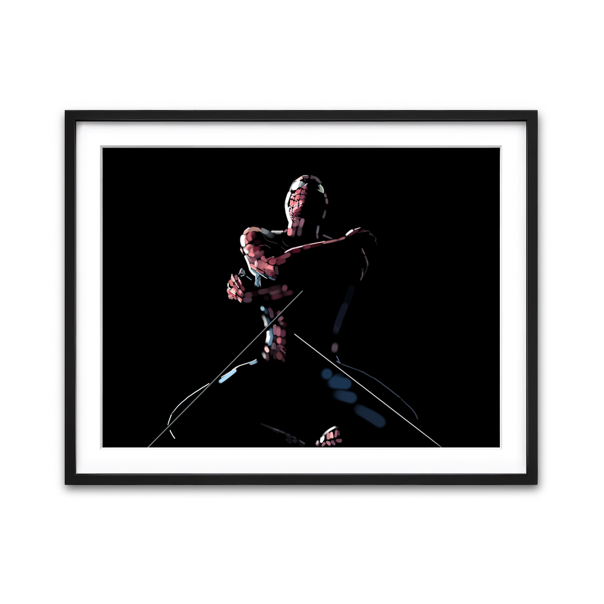 Framed Print 4x3 Black