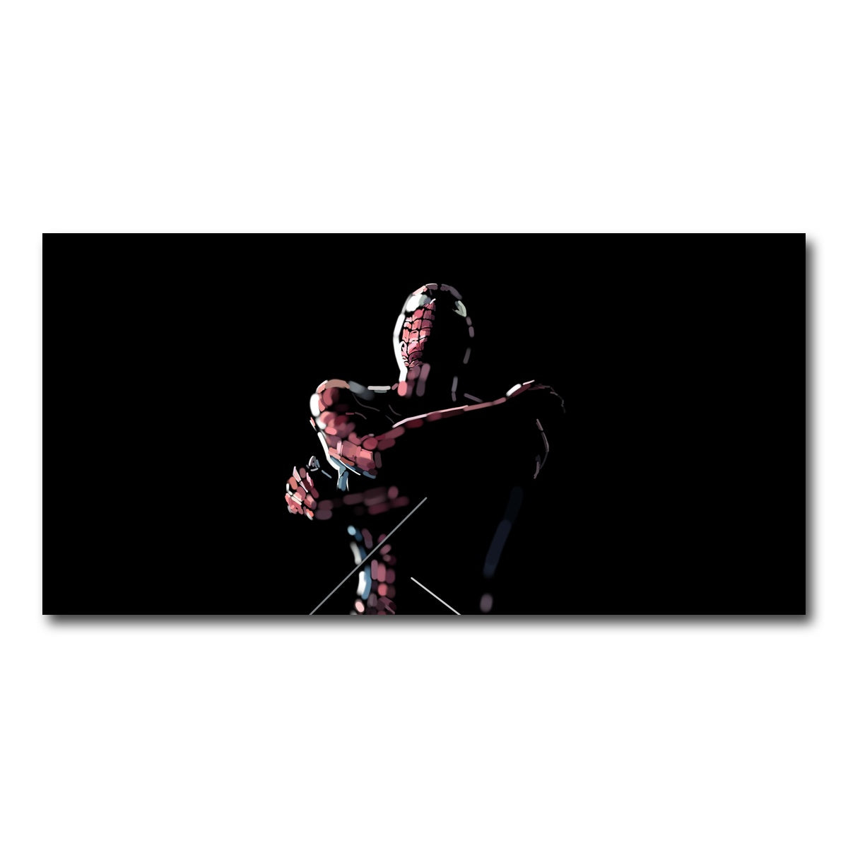 AUTO-MOCKUP WHITE | Struggling Spider | 1 Piece | Gallery Wrap Canvas | group=2x1