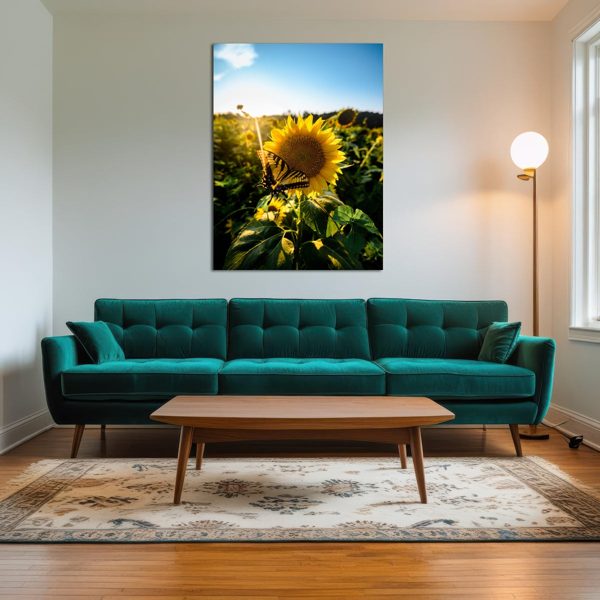 AUTO-MOCKUP ROOM | Sunflower Love