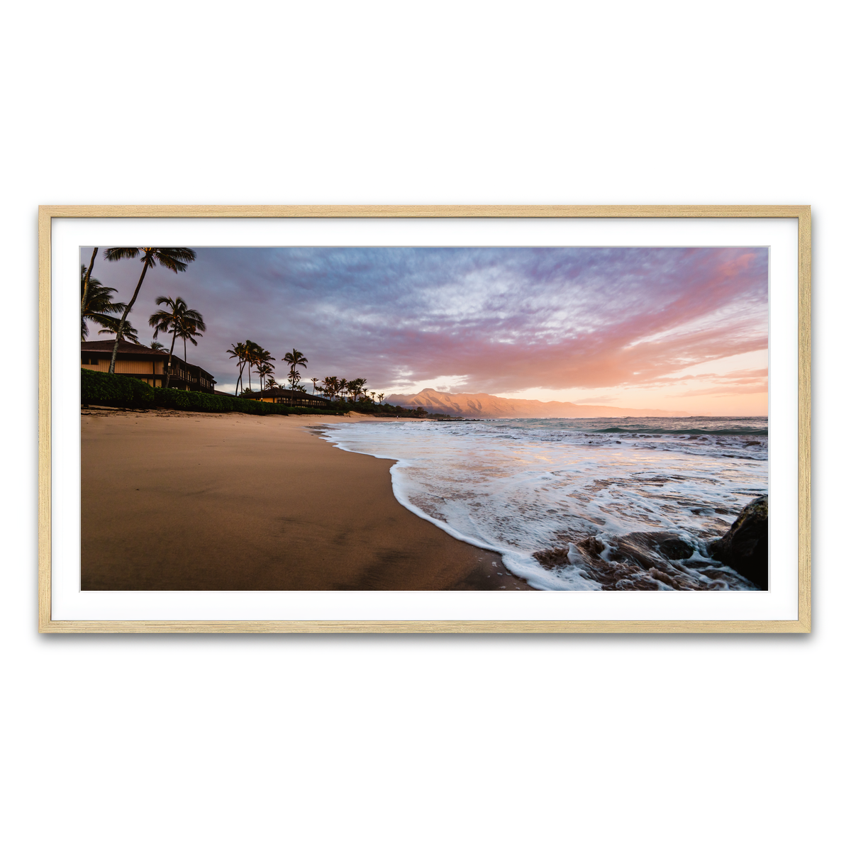 Framed Print 2x1 Natural