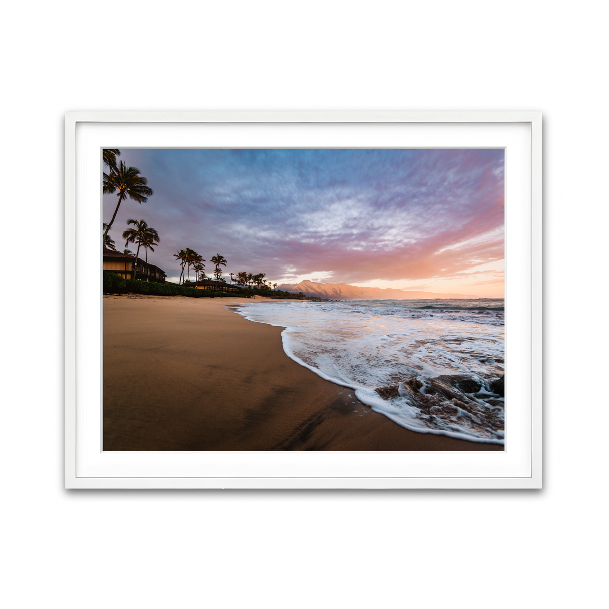 Framed Print 4x3 White