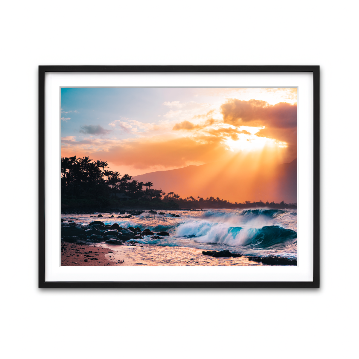 Framed Print 4x3 Black