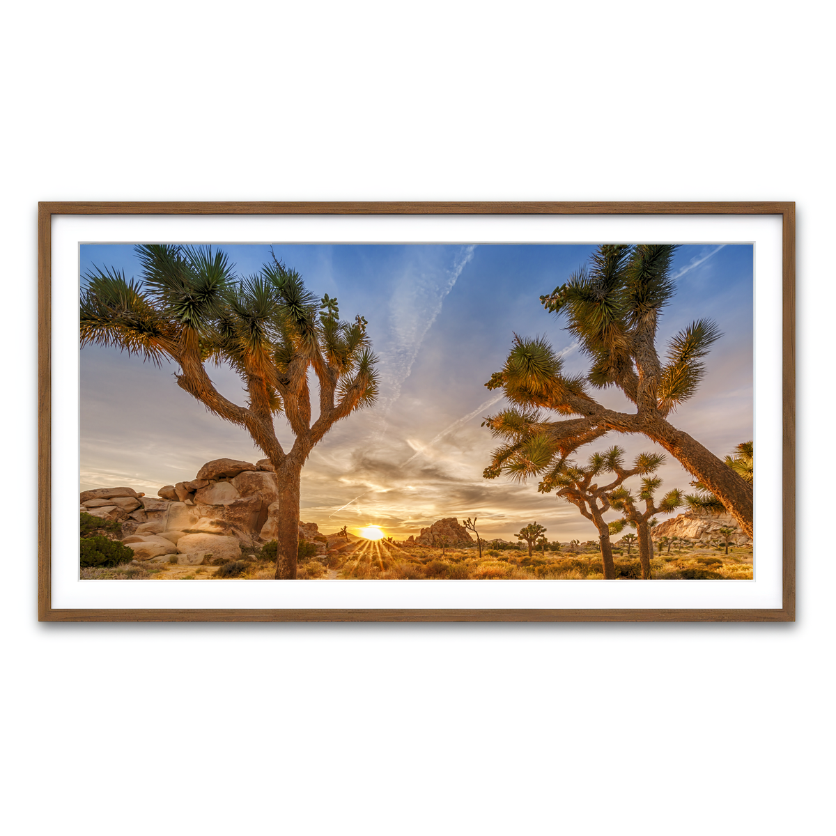 Sunset at Joshua Tree National Park Wall Art