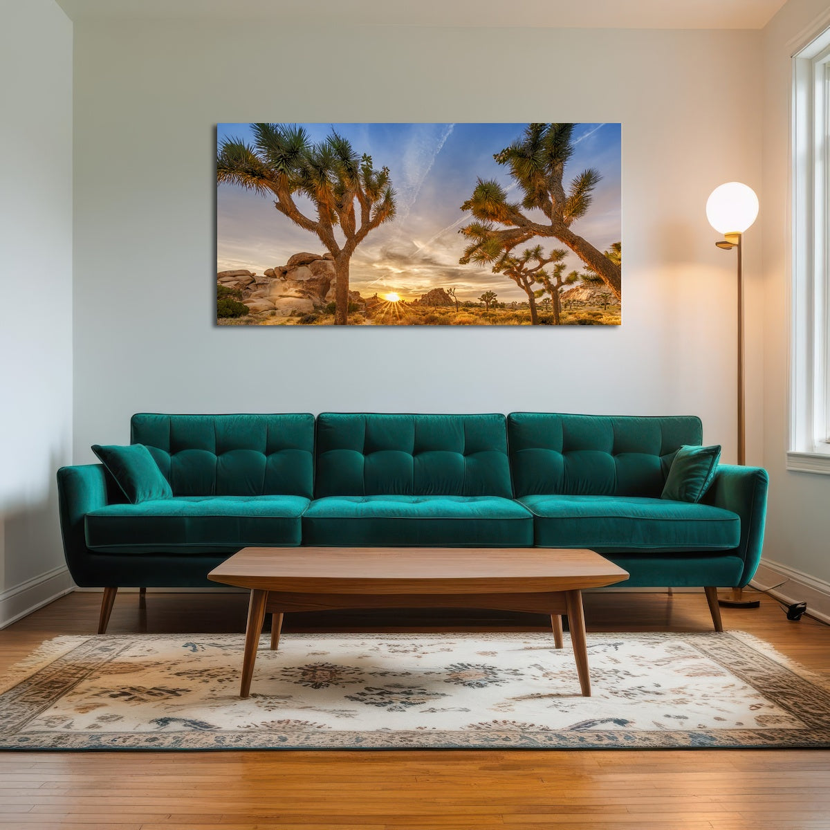 Sunset at Joshua Tree National Park Wall Art