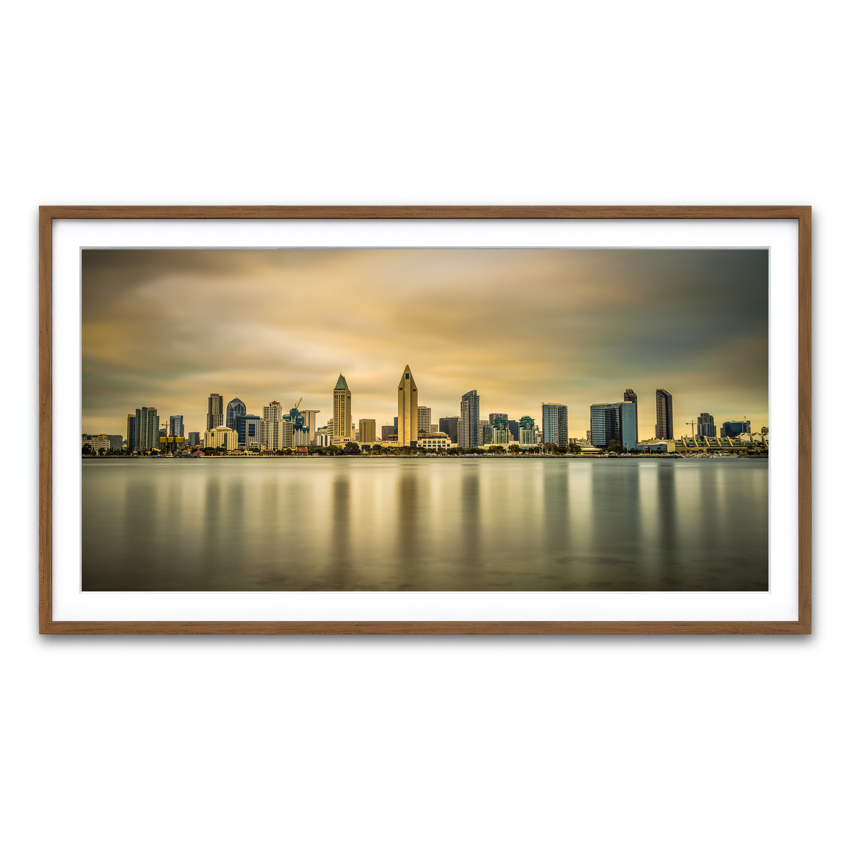 Sunset Skyline of San Diego Wall Art
