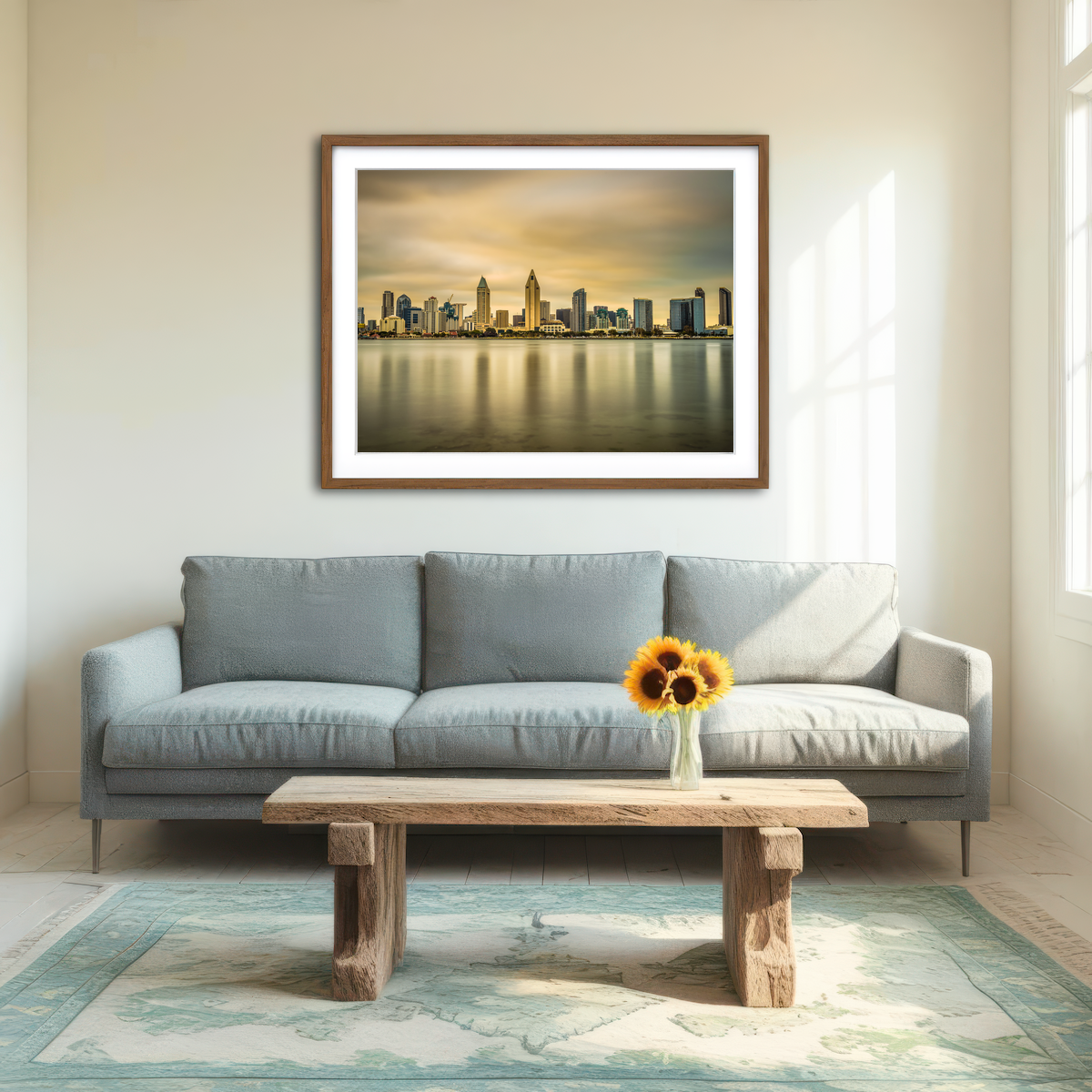 Sunset Skyline of San Diego Wall Art