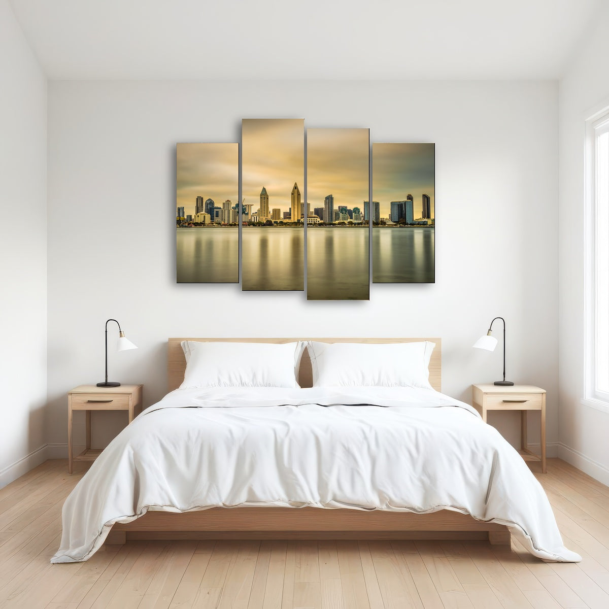 Sunset Skyline of San Diego Wall Art