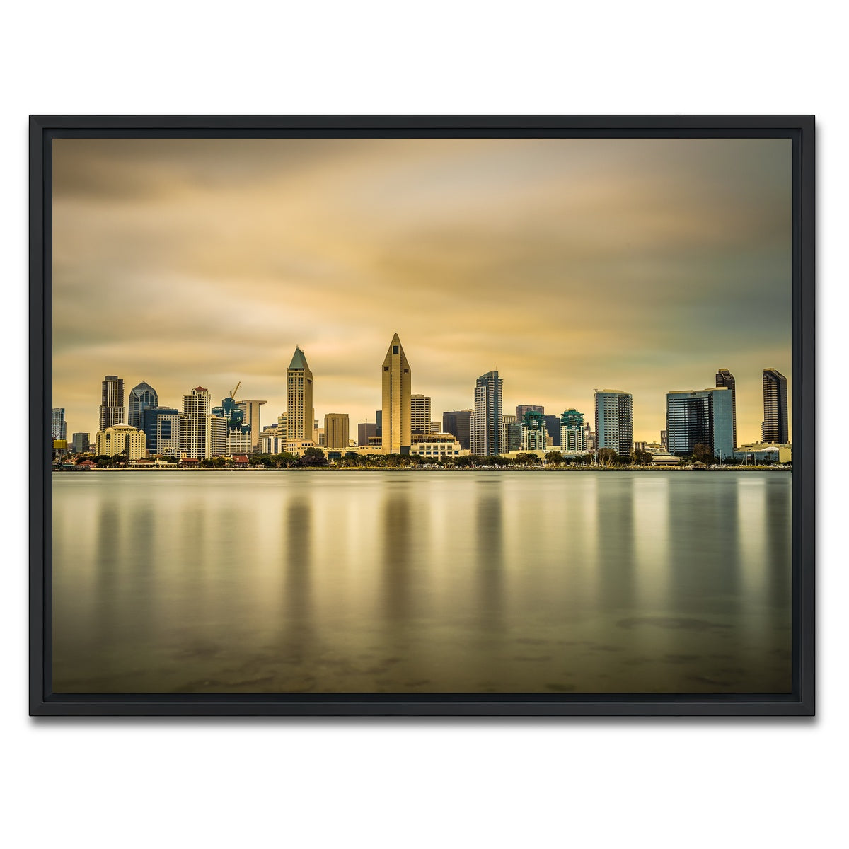 Sunset Skyline of San Diego Wall Art