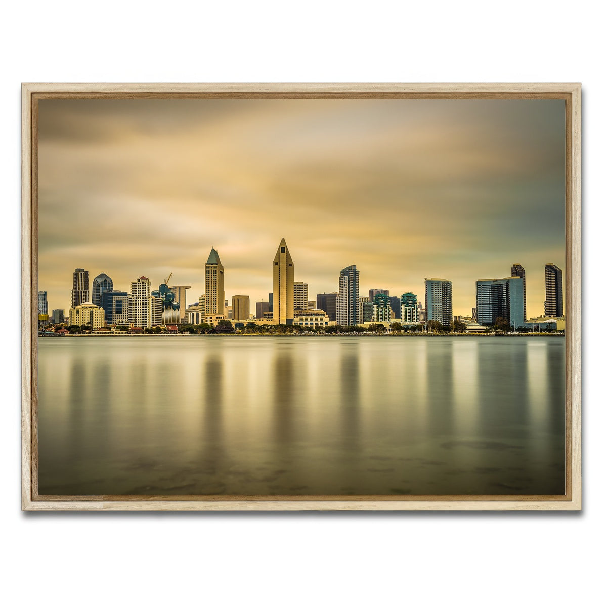 Sunset Skyline of San Diego Wall Art