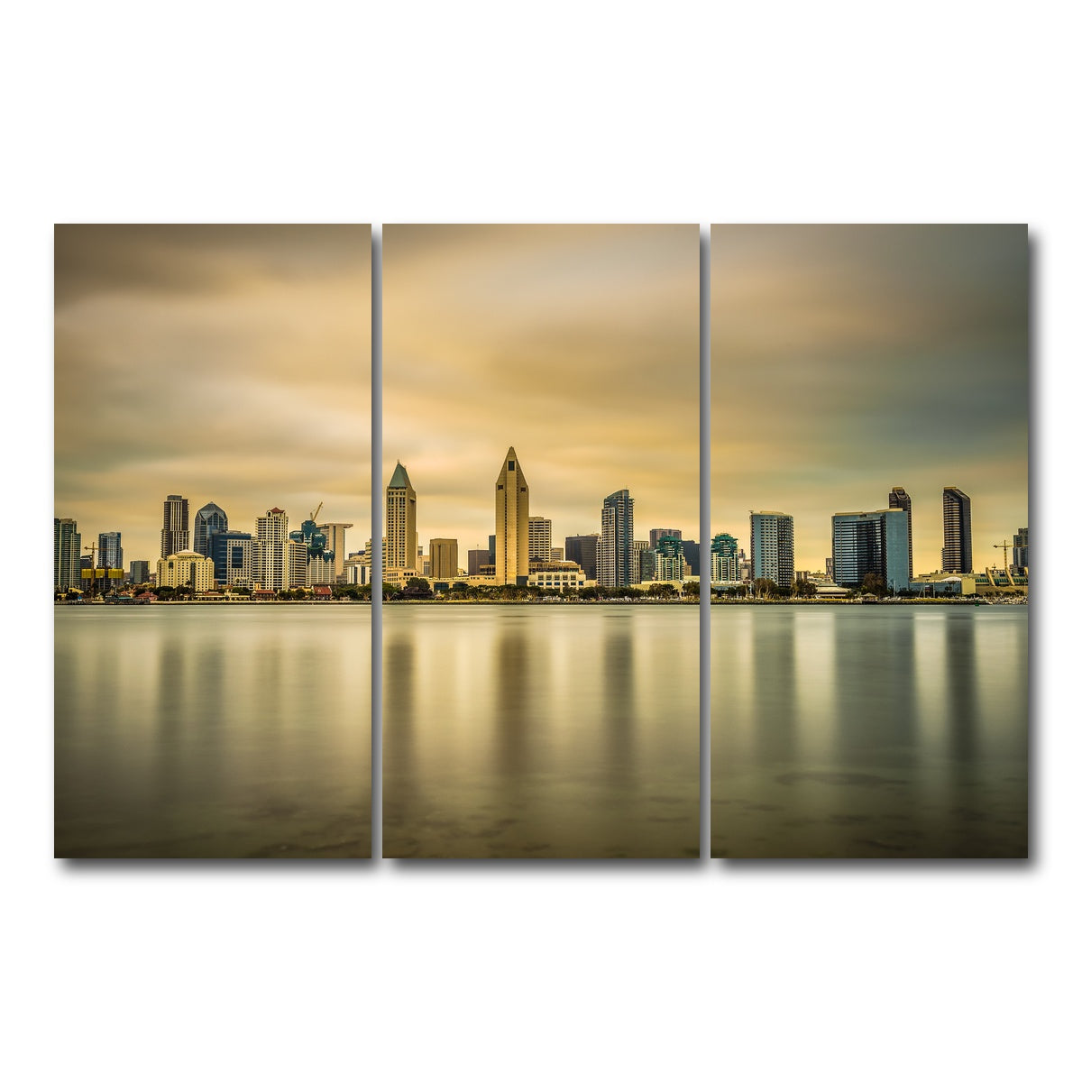 Sunset Skyline of San Diego Wall Art