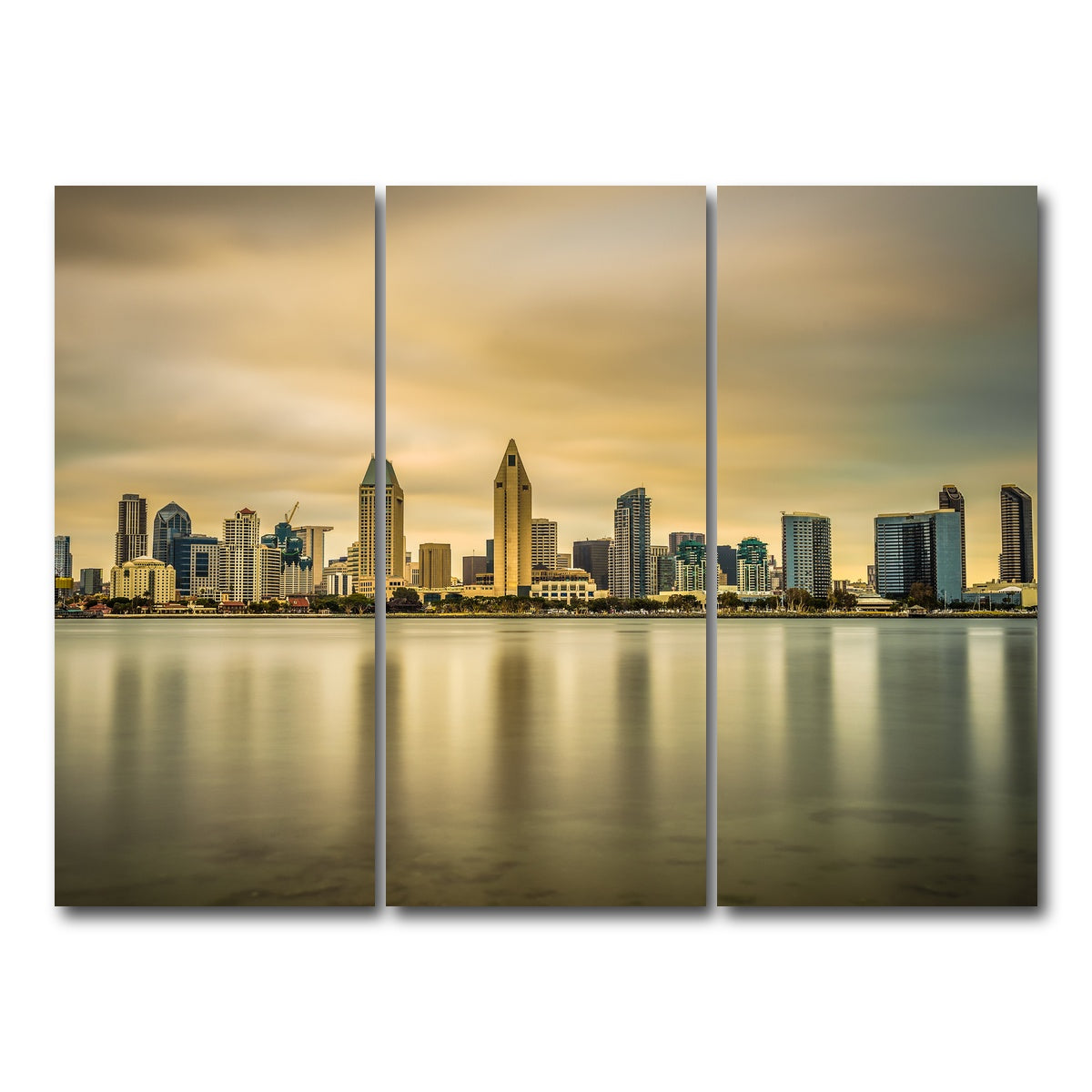 Sunset Skyline of San Diego Wall Art