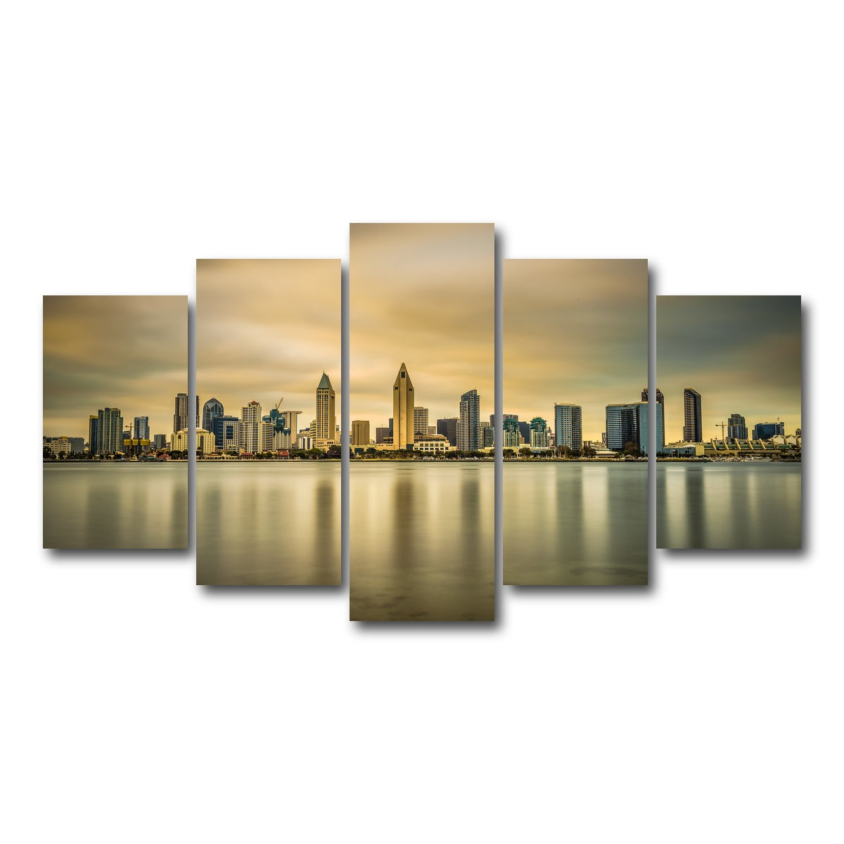Sunset Skyline of San Diego Wall Art